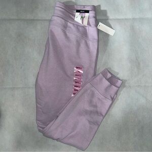 DKNY light purple fleece joggers NWT size small